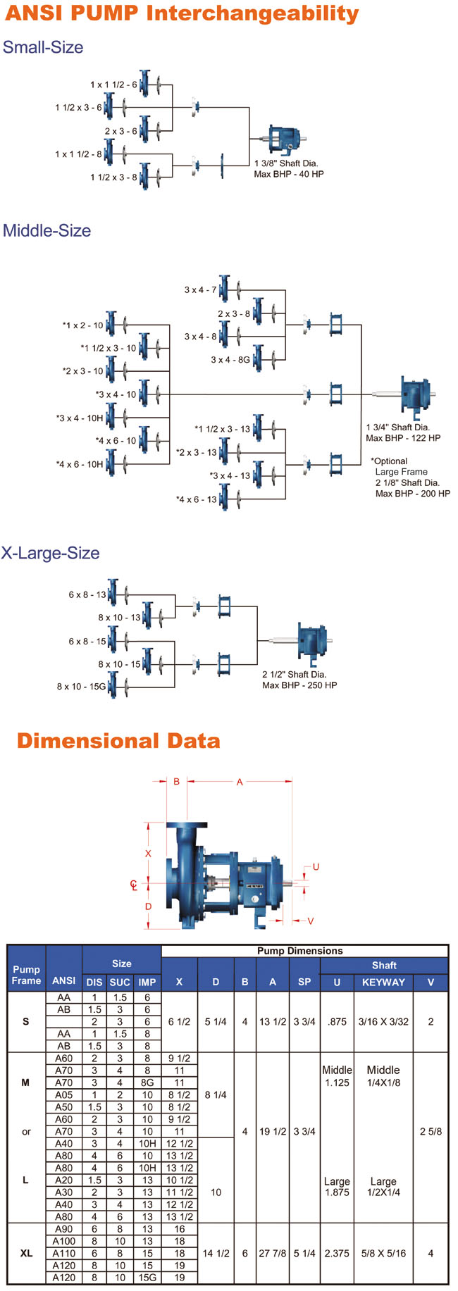 ANSI PROCESS PUMP B73.1